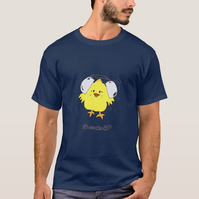 Chick in Stereo T-Shirt (Front)