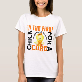 Chick In The Fight Multiple Sclerosis MS T-Shirt