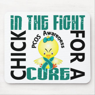 Chick In The Fight PCOS Mouse Mat