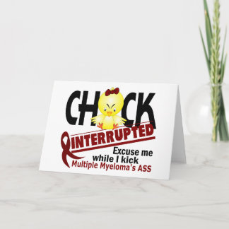 Chick Interrupted 2 Multiple Myeloma Card