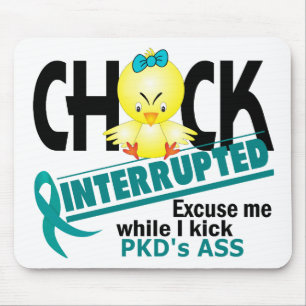 Chick Interrupted 2 PKD Mouse Mat
