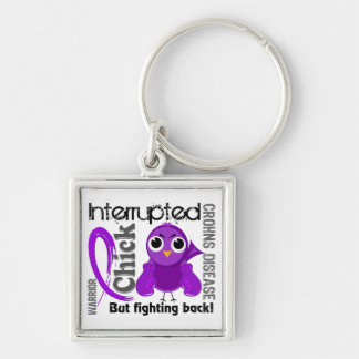 Chick Interrupted 3 Crohn's Disease Key Ring