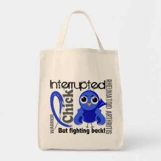 Chick Interrupted 3 Rheumatoid Arthritis RA Tote Bag