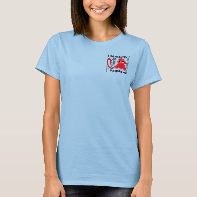 Chick Interrupted 3 Stroke T-Shirt (Front)