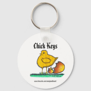 Chick Keychain