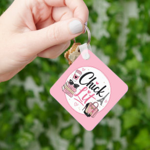 Chick Lit Genre Lovers Key Ring
