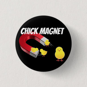 CHICK Magnet 3 Cm Round Badge