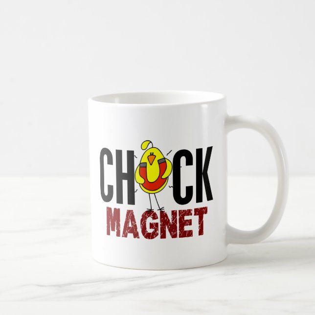 Chick Magnet Coffee Mug (Right)