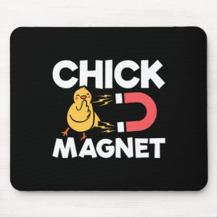 Chick Magnet Easter Chicks Joke Fun Chicken Pun Mouse Mat