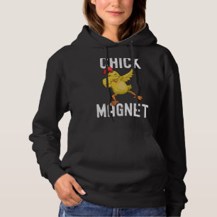 Chick Magnet Easter Cute Baby Chicken Dabbing Hoodie
