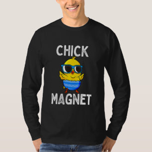 Chick Magnet Easter Cute Baby Chicken Kids Boys T-Shirt
