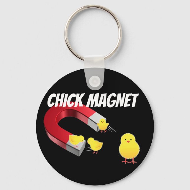 CHICK Magnet Key Ring (Front)