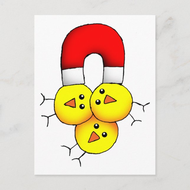 Chick Magnet Postcard (Front)