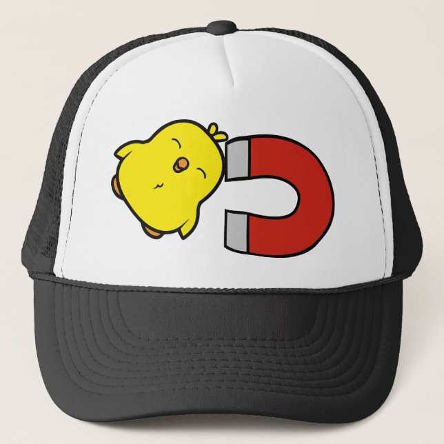Chick Magnet Trucker Hat (Front)