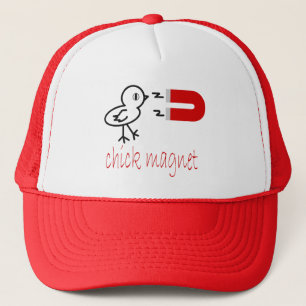 chick magnet trucker hat
