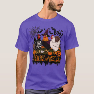 Chick or Treat Halloween Chickens T-Shirt