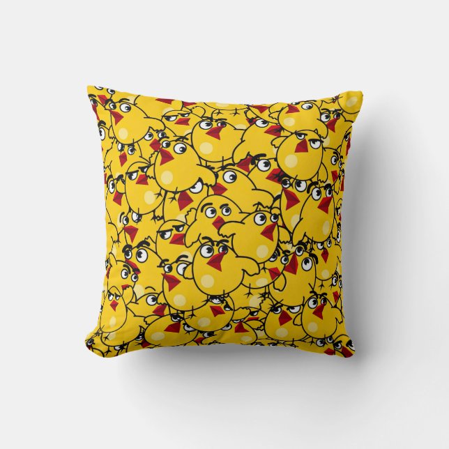 Chick Pattern Cushion (Front)