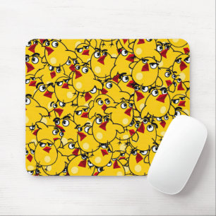 Chick Pattern Mouse Mat
