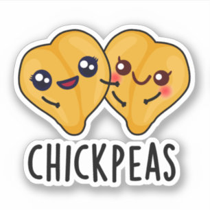 Chick Peas Funny Food Pun 