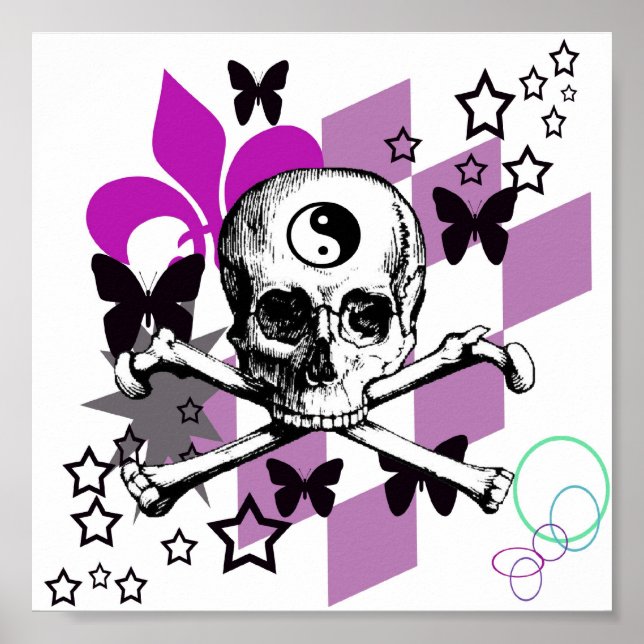 Chick Skull Poster (Front)