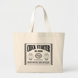 CHICK STARTER LARGE TOTE BAG