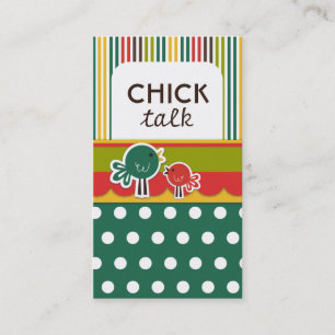 Chick Talk Business Cards
