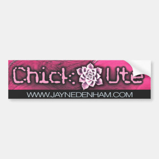Chick Ute bumper sticker