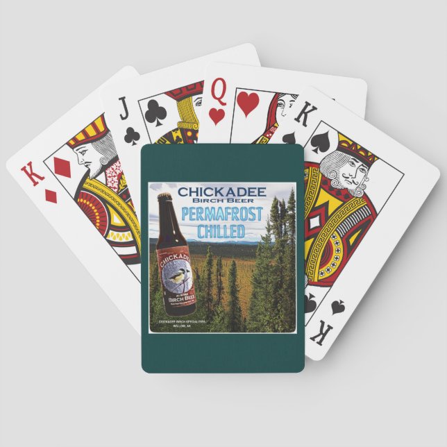 Chickadee Birch Beer Playing Cards (Back)
