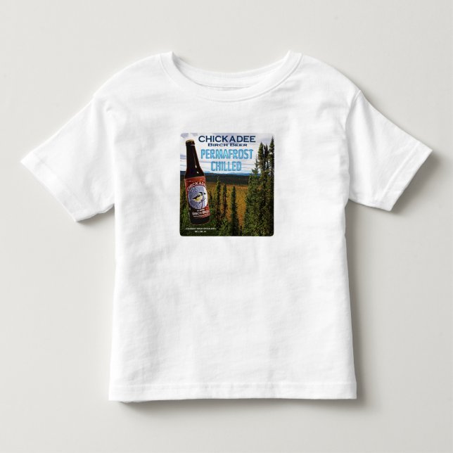 Chickadee Birch Beer Toddler T-Shirt (Front)