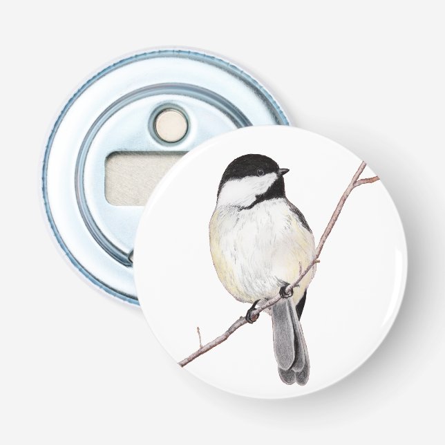 Chickadee Bottle Opener (Front)