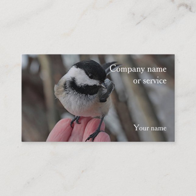 Chickadee Business Card (Front)