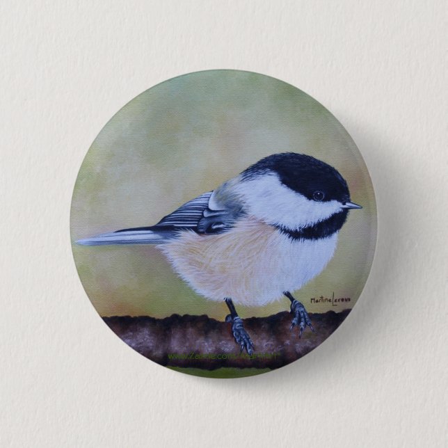 Chickadee Button (Front)