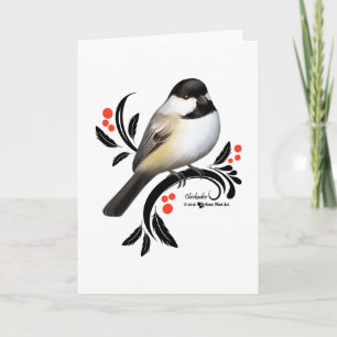 Chickadee Card
