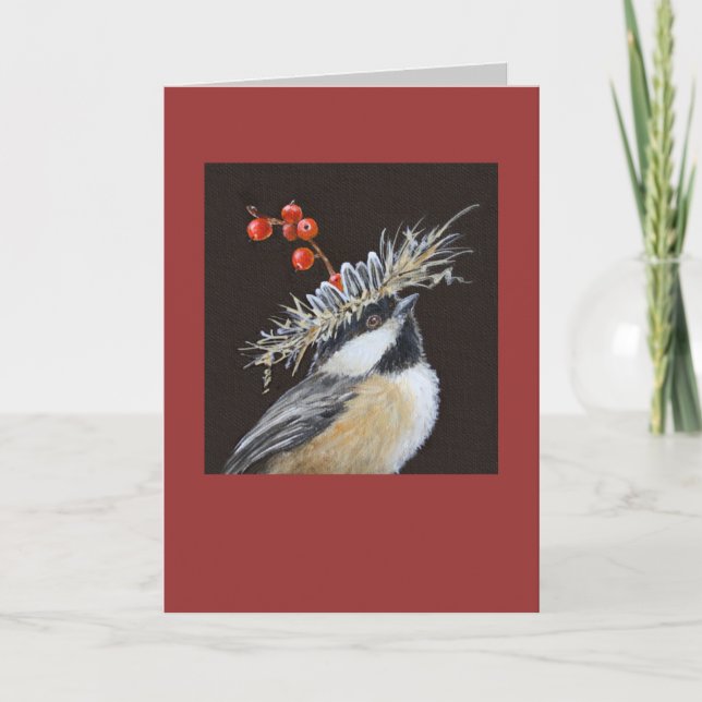 chickadee card (Front)