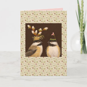 chickadee card