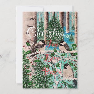 Chickadee Chatter Notecard