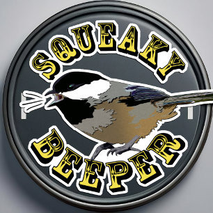 Chickadee Cute Bird Squeaky Beeper Funny Nature