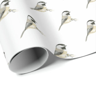 Chickadee Gift Wrap