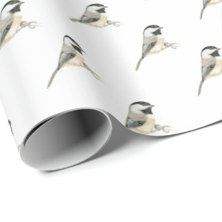 Chickadee Gift Wrap