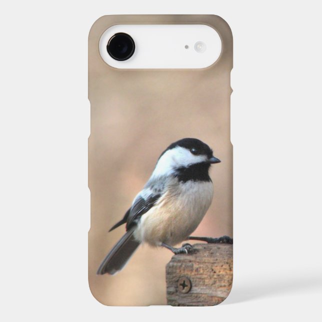 Chickadee in a Golden Light iPhone 7 Case (Back)