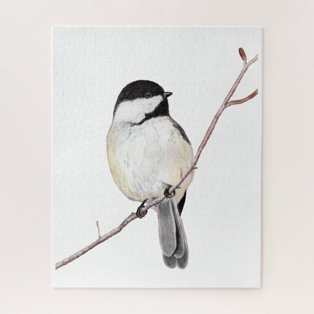 Chickadee Jigsaw Puzzle (Vertical)