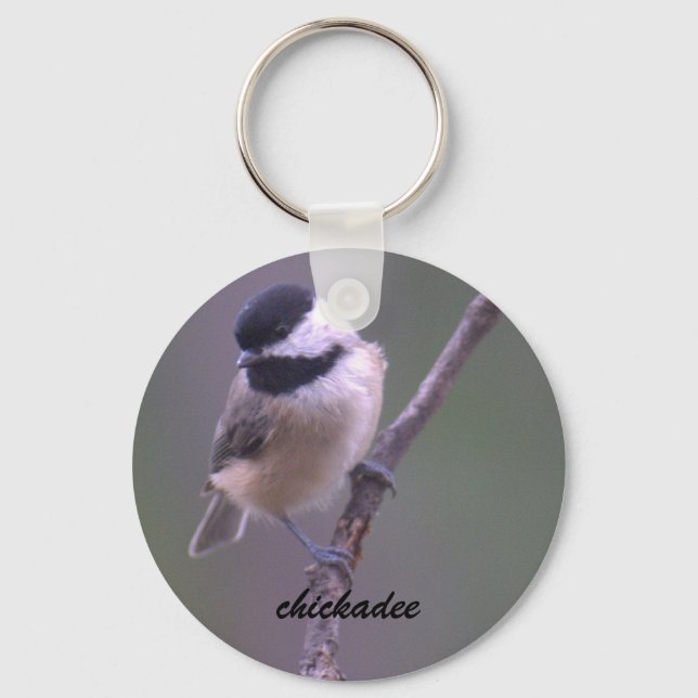 chickadee keychain (Front)