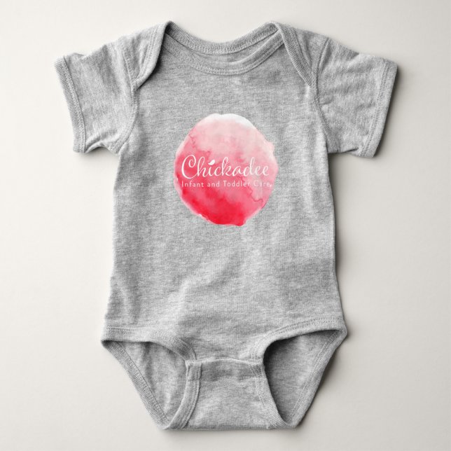 Chickadee Logo Infant Bodysuit (Front)