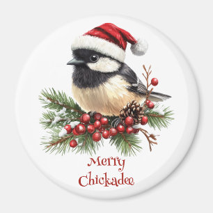 Chickadee Magnet