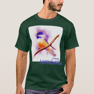 Chickadee Massachusetts State Bird T-Shirt