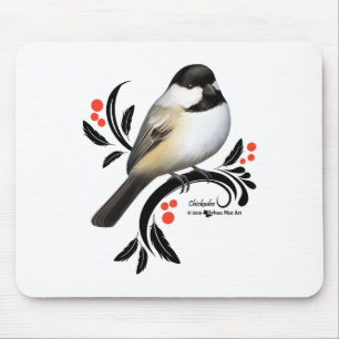 Chickadee Mouse Mat