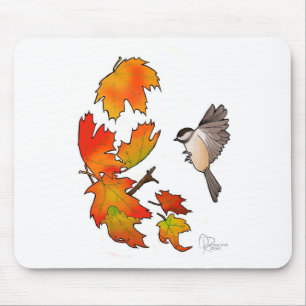 Chickadee Mouse Mat