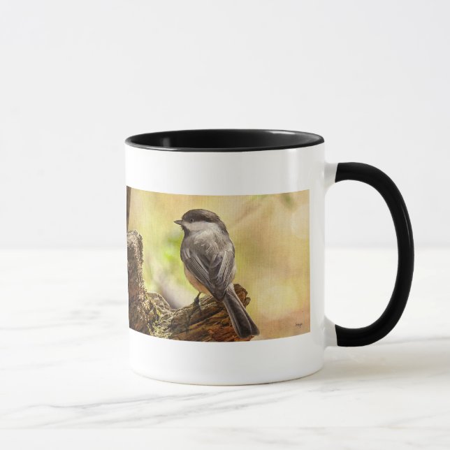 Chickadee Mug (Right)