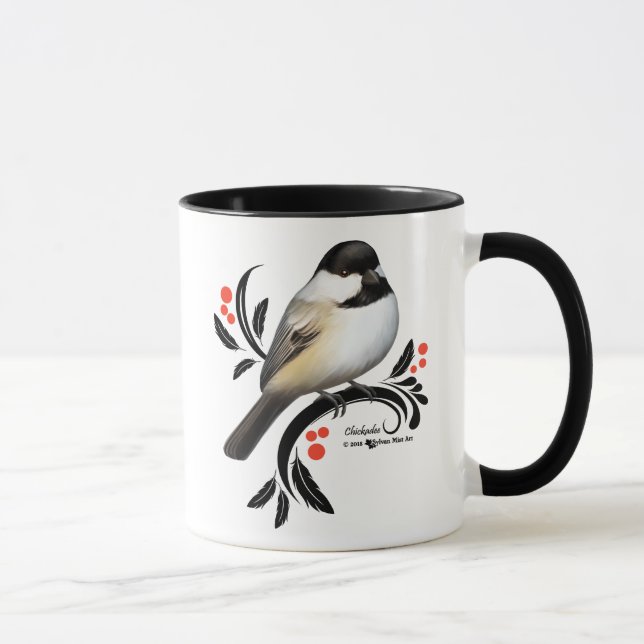 Chickadee Mug (Right)