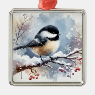 Chickadee Ornament